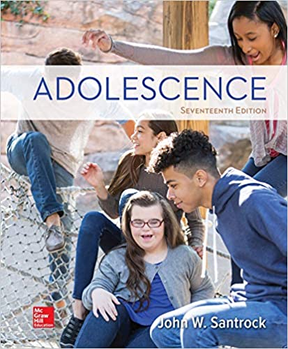 Adolescence Seventeenth 17th Edition by John Santrock