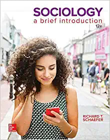 Sociology A Brief Introduction 12e Loose Leaf 12th Edition - Richard T. Schaefer
