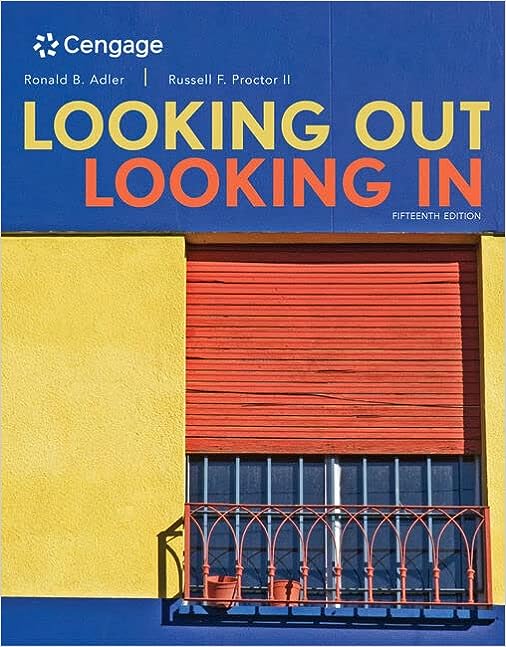 Looking Out Looking In 15e 15th Edition