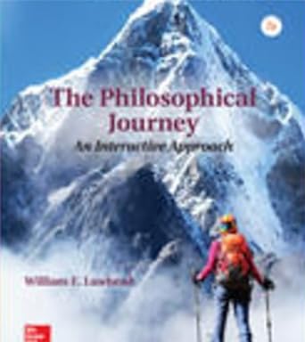 The Philosophical Journey An Interactive Approach 7th Edition by William Lawhead