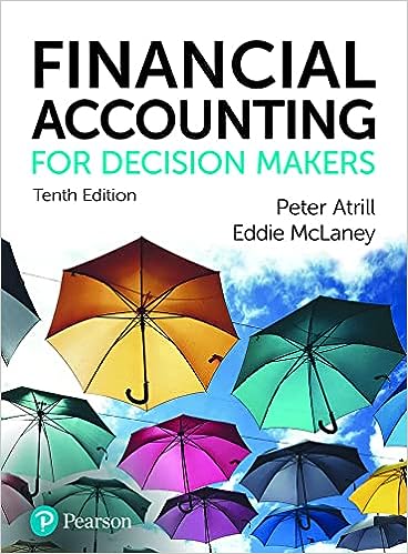 Financial Accounting for Decision Makers 10e by Peter Atrill