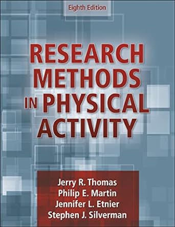 Research Methods in Physical Activity 8th Edition