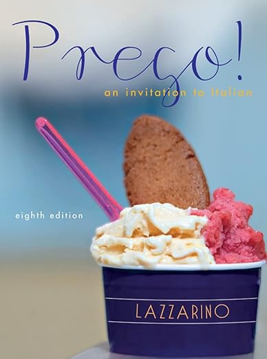 Prego! An Invitation to Italian 8th Edition