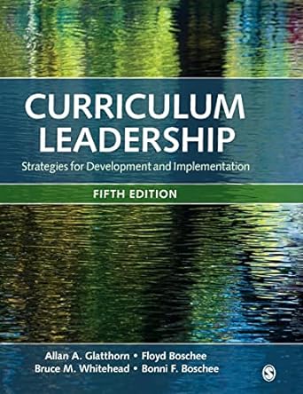 Curriculum Leadership Strategies for Development and Implementation 5th Edition