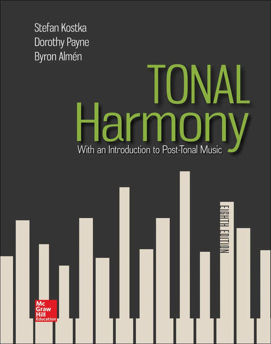 Tonal Harmony, 8th Edition by Stefan Kostka
