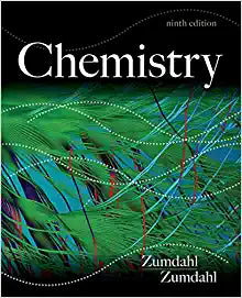 Chemistry Ninth 9th Edition by Steven S. Zumdahl