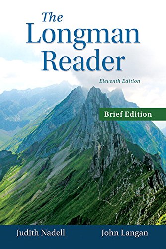 The Longman Reader, Brief Edition 11th Edition by Judith Nadell