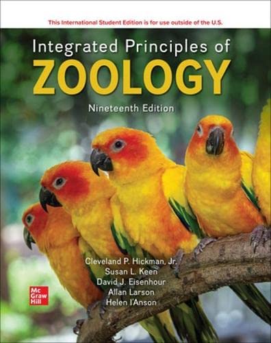 Integrated Principles of Zoology 19th