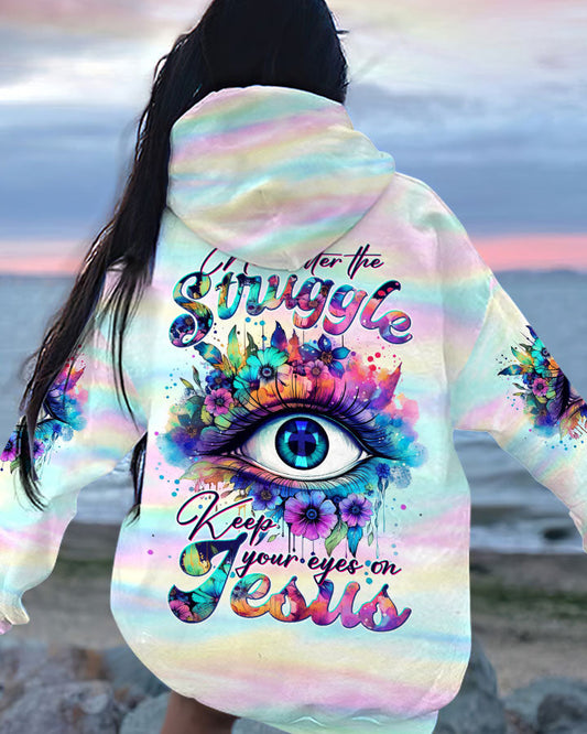 Keep Your Eye On Jesus Women's All Over Print Shirt - Tltw1210233