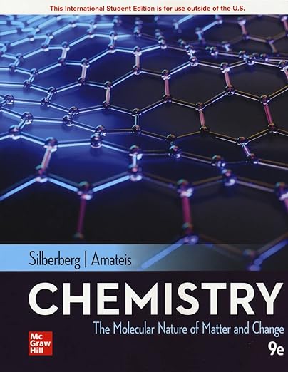 Chemistry The Molecular Nature of Matter and Change 9th Edition
