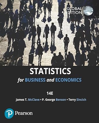 Statistics for Business &amp; Economics Global 14th Edition