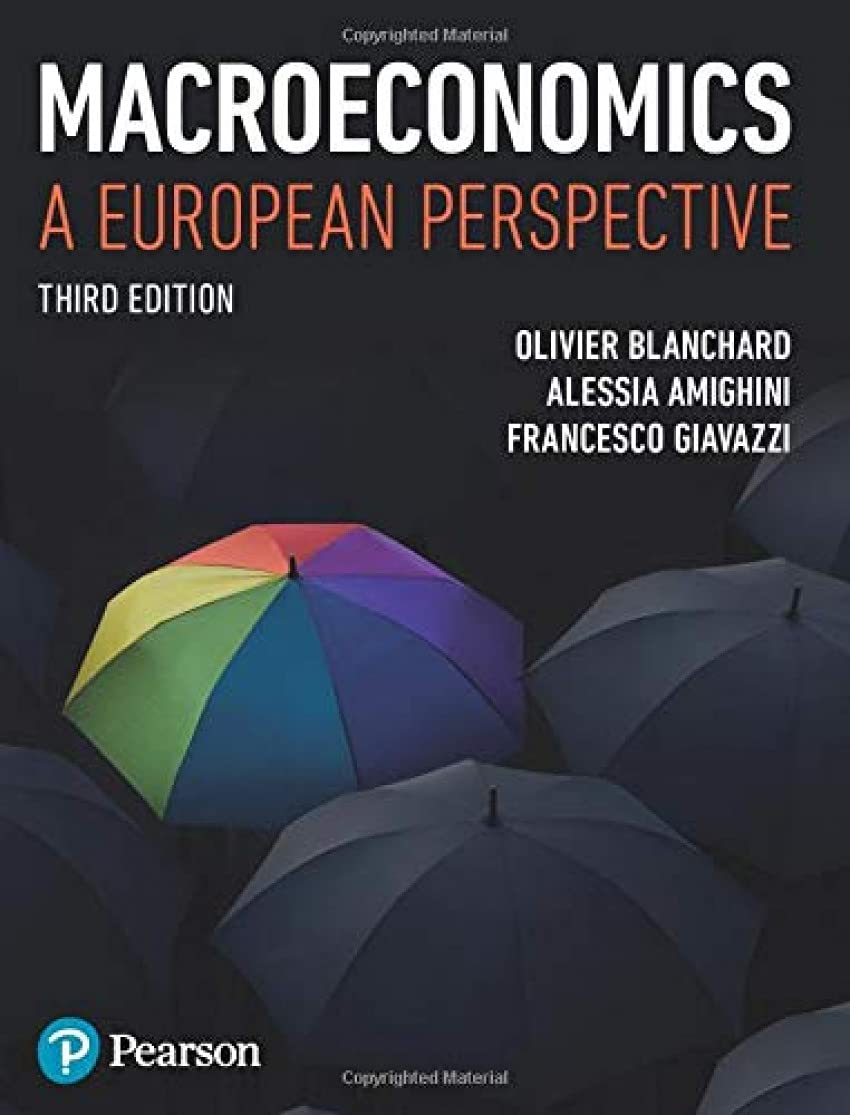 Macroeconomics A European Perspective 3rd Edition