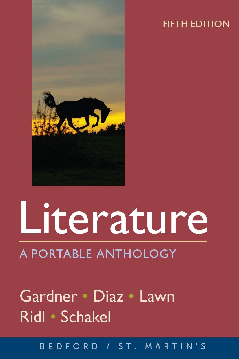 (eBook PDF) Literature A Portable Anthology 5th Edition