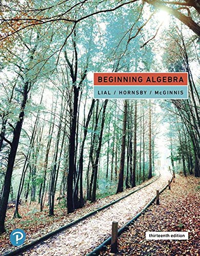 Beginning Algebra 13th Edition by Margaret L. Lial