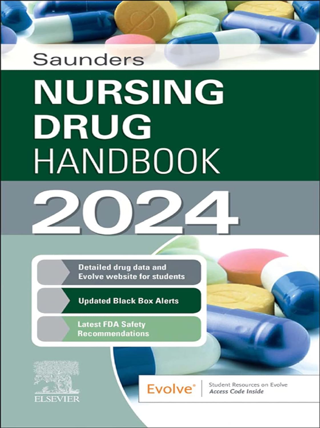 Saunders Nursing Drug Handbook 2024 Edition by Robert Kizior