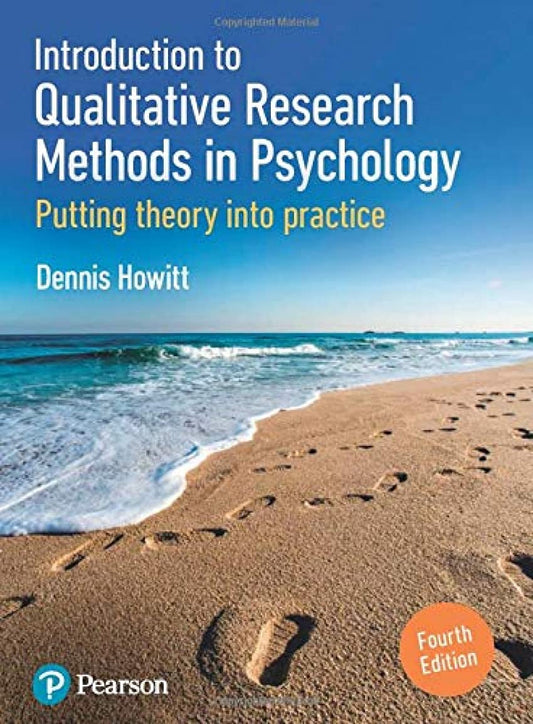 Introduction to Qualitative Research Methods in Psychology Putting Theory Into Practice 4th Edition
