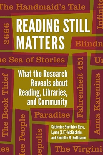 Reading Still Matters What the Research Reveals About Reading, Libraries, and Community