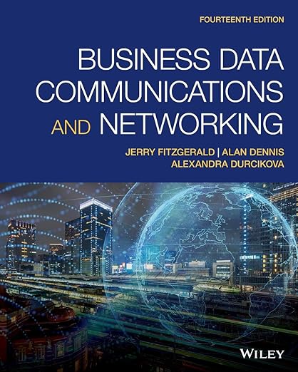 Business Data Communications and Networking 14th edition