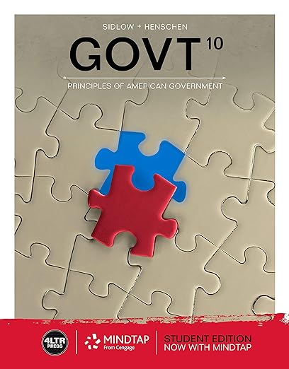 GOVT Principles of American Government 10th Edition