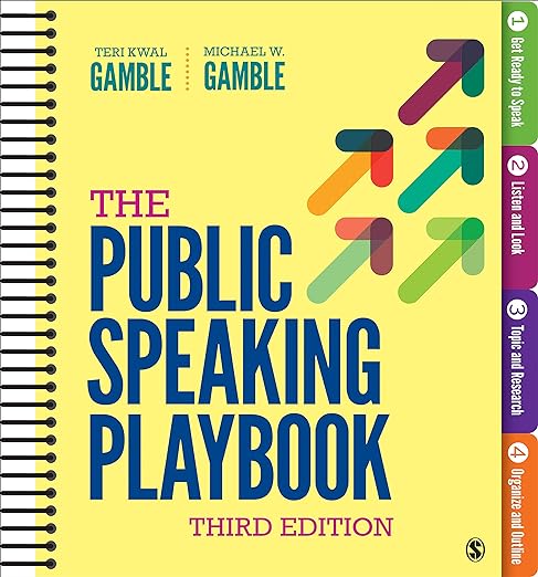 The Public Speaking Playbook 3rd Edition