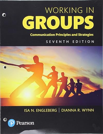 Working in Groups 7e 7th Edition