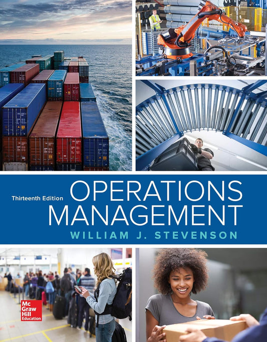 Operations Management 13th Edition by William J Stevenson