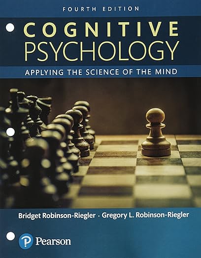 Cognitive Psychology Applying The Science of the Mind 4th Edition