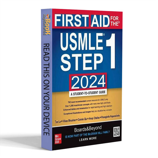 First Aid For The USMLE Step 1 2024 A Student-To-Student Guide 34th Edition – 978-1266077203
