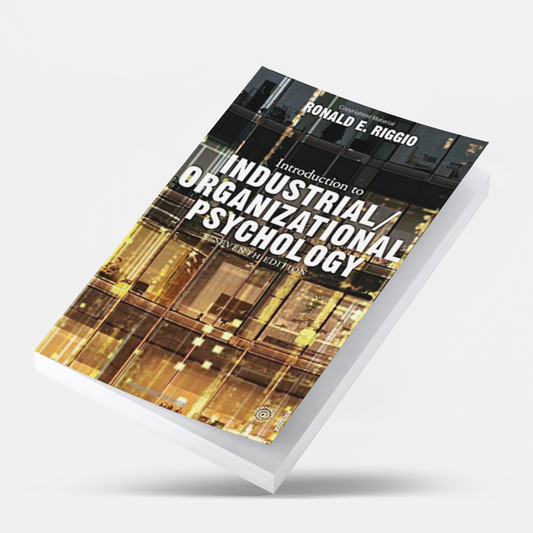 (eBook PDF) Introduction to Industrial Organizational Psychology 7th Edition