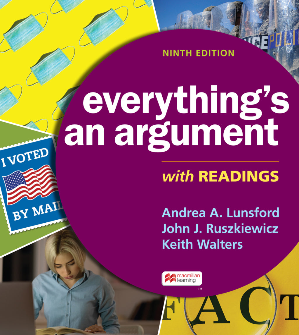 (eBook PDF) Everything's An Argument with Readings 9th Edition