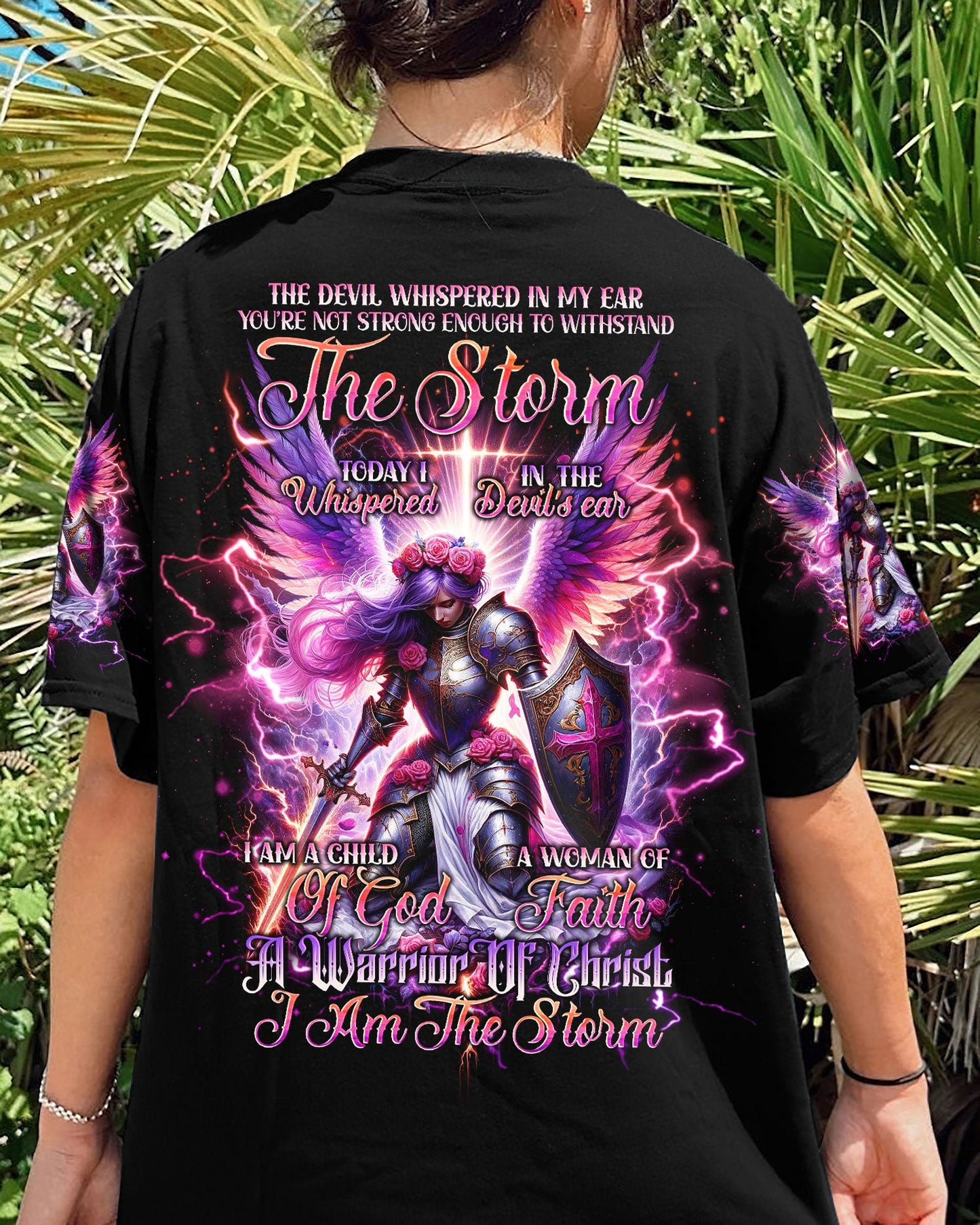 I Am The Storm Warrior Women's All Over Print Shirt - Tlno2710236