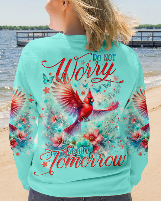 Do Not Worry About Tomorrow Cardinal Women's All Over Print Shirt - Tlno1612234