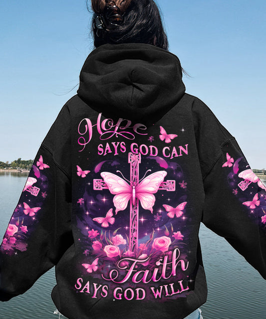 Hope Says God Can Women's All Over Print Shirt - Yhlt811234