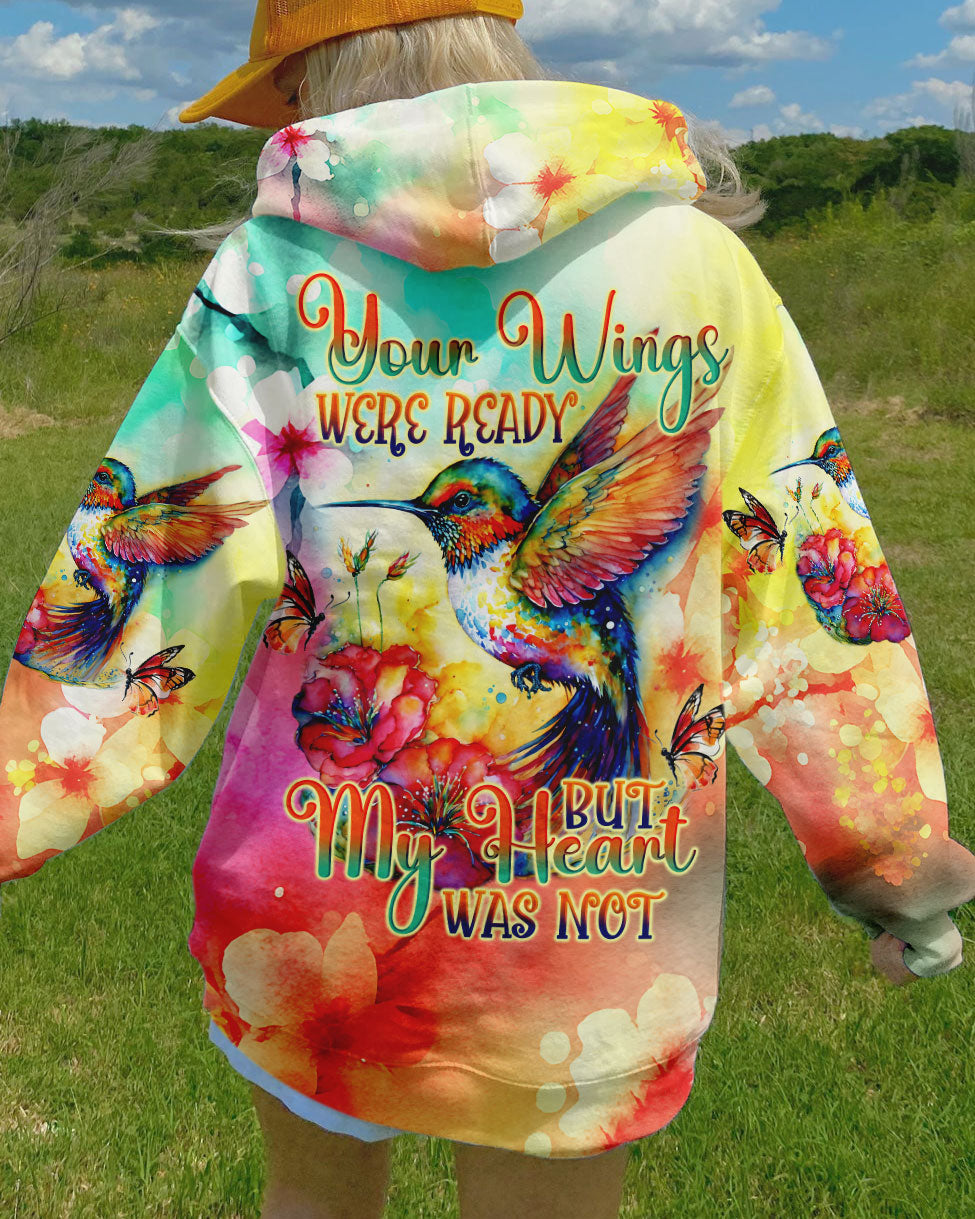 Your Wings Were Ready Hummingbird Women's All Over Print Shirt - Tlno0709234