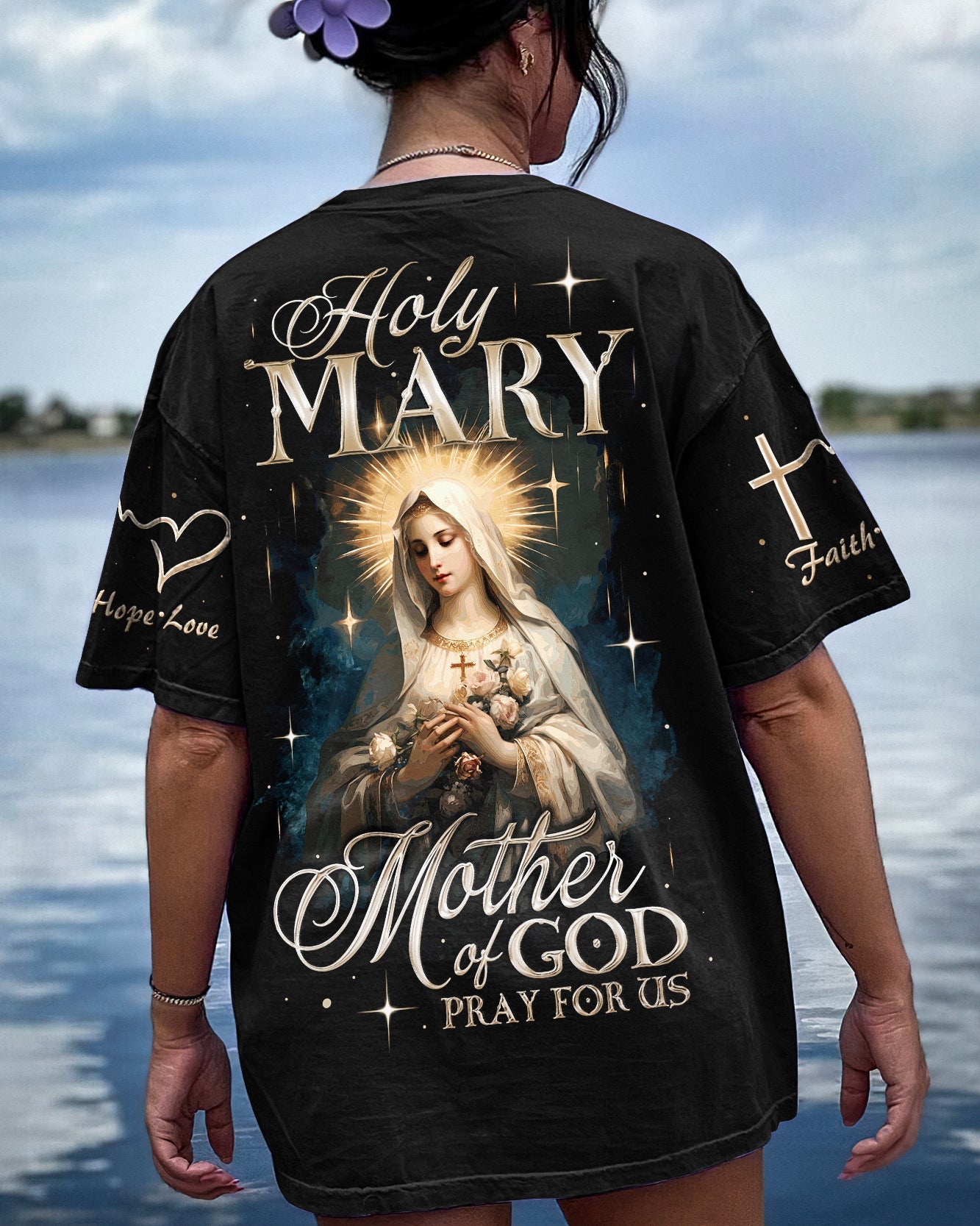 Mother Of God Pray For Us Women's All Over Print Shirt - Ty0607232