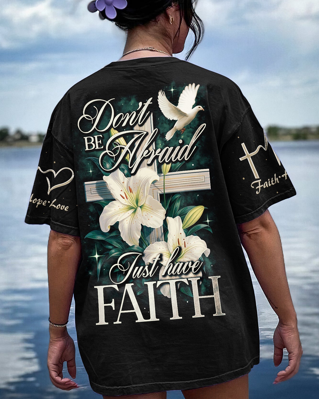 Just Have Faith Women's All Over Print Shirt - Ty0807231