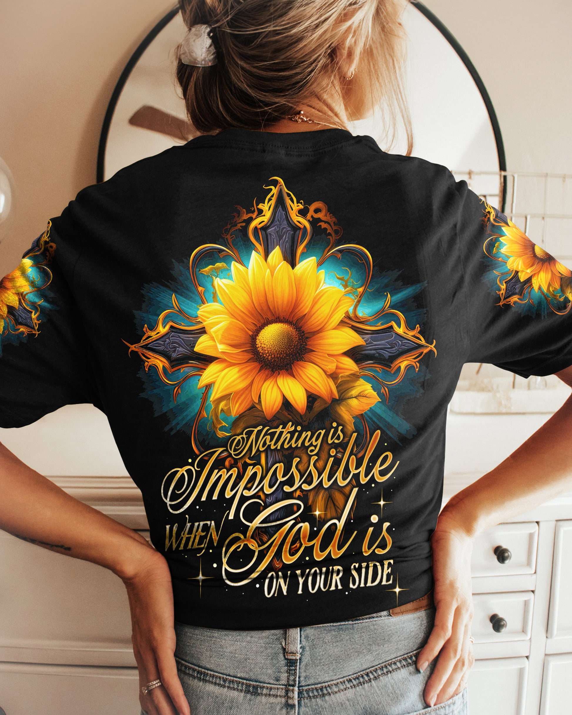 Nothing Is Impossible Women's All Over Print Shirt - Ty2707234