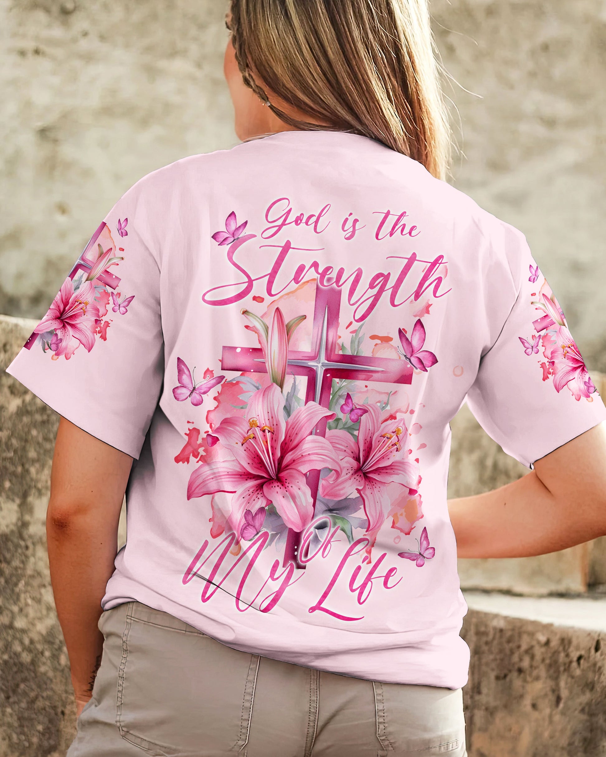 God Is The Strength Of My Life Women's All Over Print Shirt - Tyqy2508231