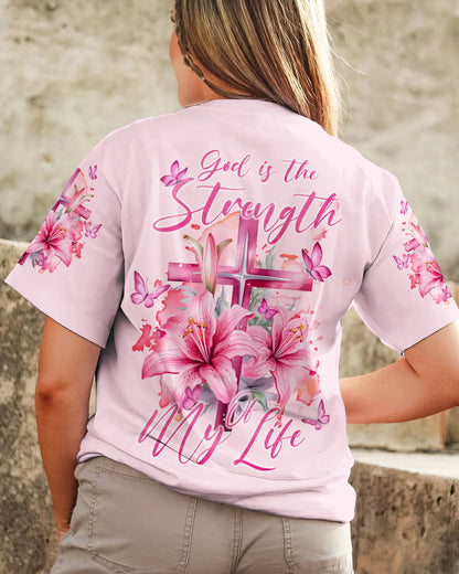 God Is The Strength Of My Life Women's All Over Print Shirt - Tyqy2508231