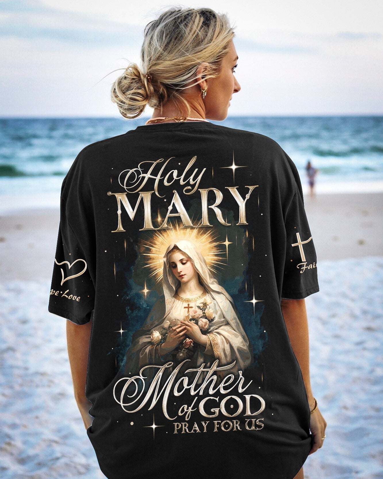 Mother Of God Pray For Us Women's All Over Print Shirt - Ty0607232