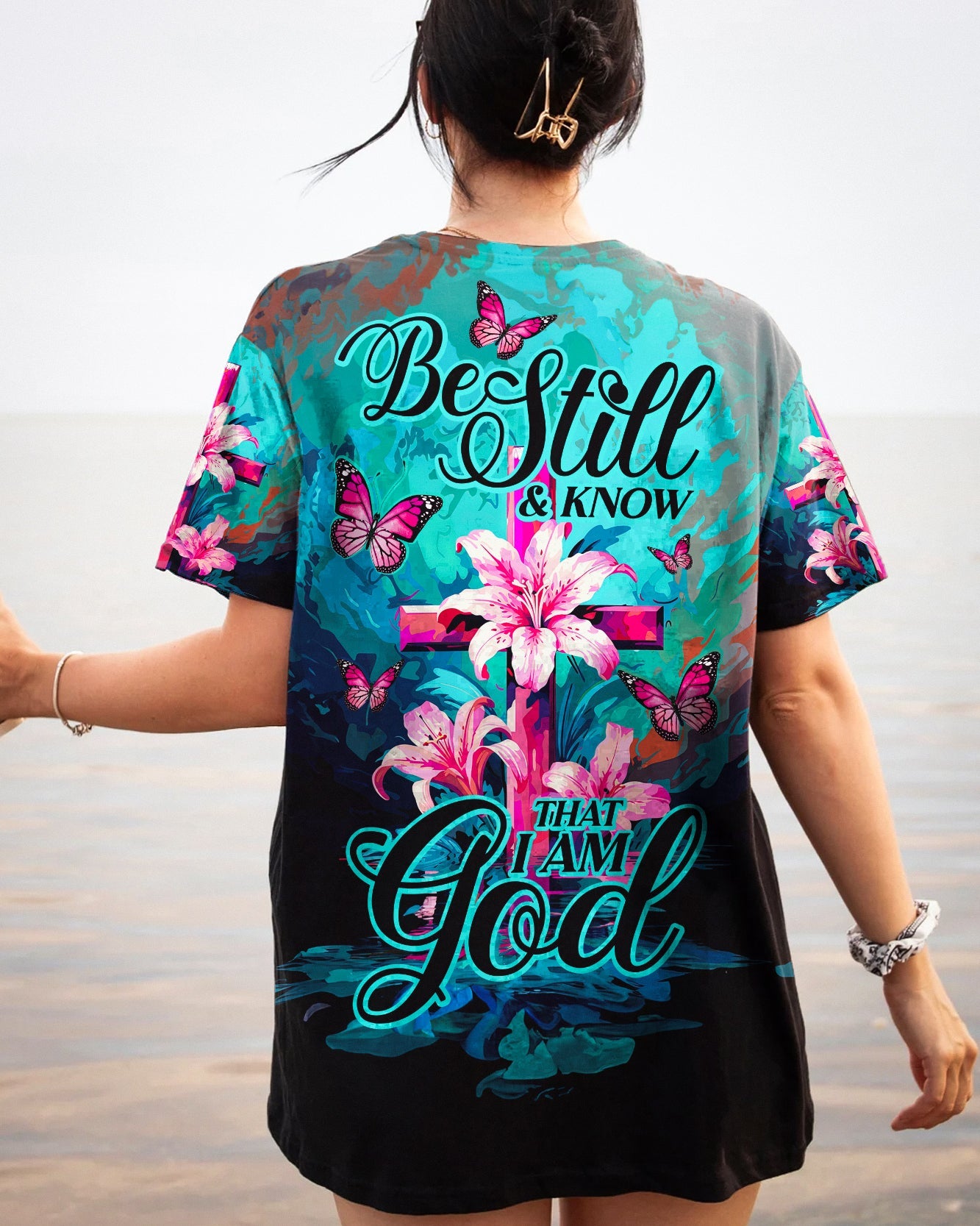 Be Still and Know That I Am God Women's All Over Print Shirt - Ty0607233