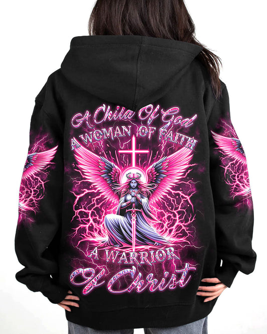 A Child Of God A Woman Of Faith Women's All Over Print Shirt - Yhkd1602242