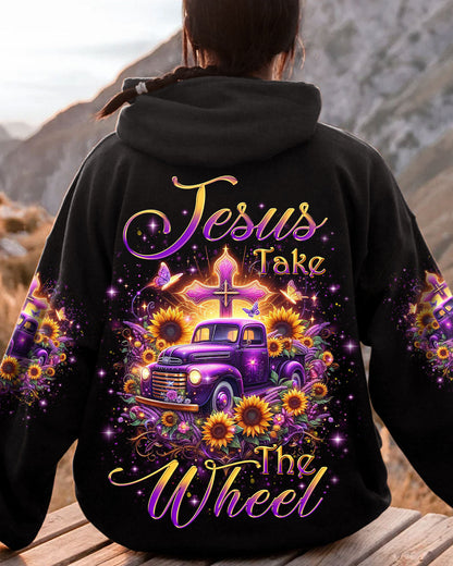 Jesus Take The Wheel Women's All Over Print Shirt - Yhkd1701241