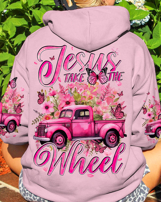 Jesus Take The Wheel Women's All Over Print Shirt - Tyqy1412232