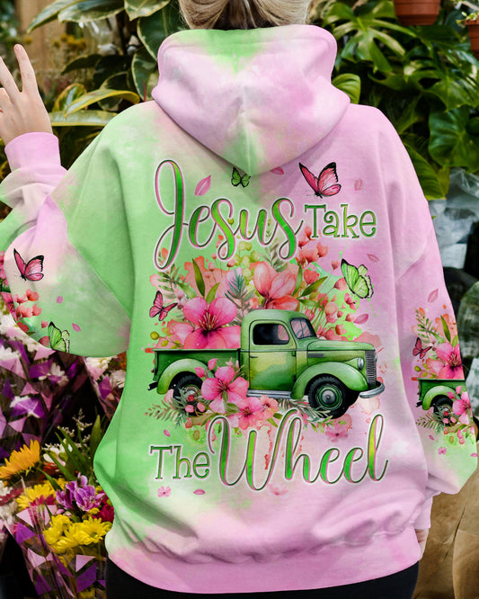 Jesus Take The Wheel Women's All Over Print Shirt - Tyqy0901241