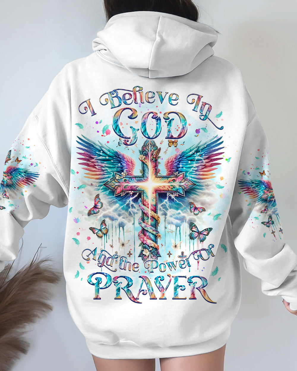 I Believe In God Women's All Over Print Shirt - Yhkd1412232