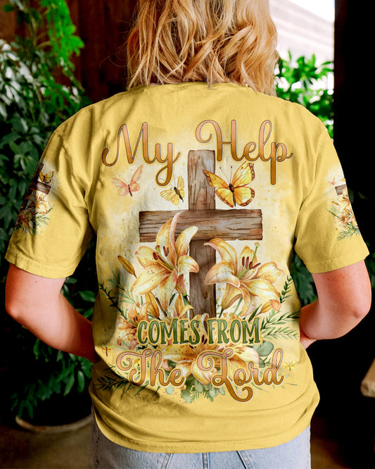 My Help Comes From The Lord Women's All Over Print Shirt - Tyhi2703242