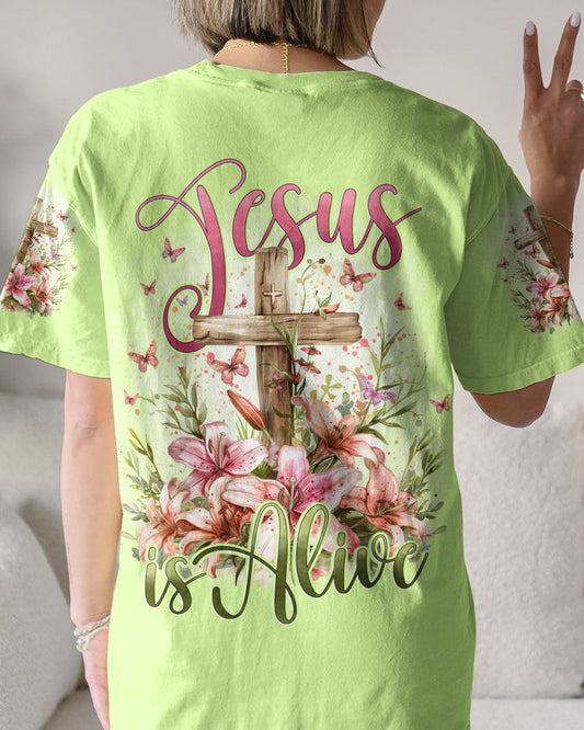 Jesus Is Alive Women's All Over Print Shirt - Tyhi2703241