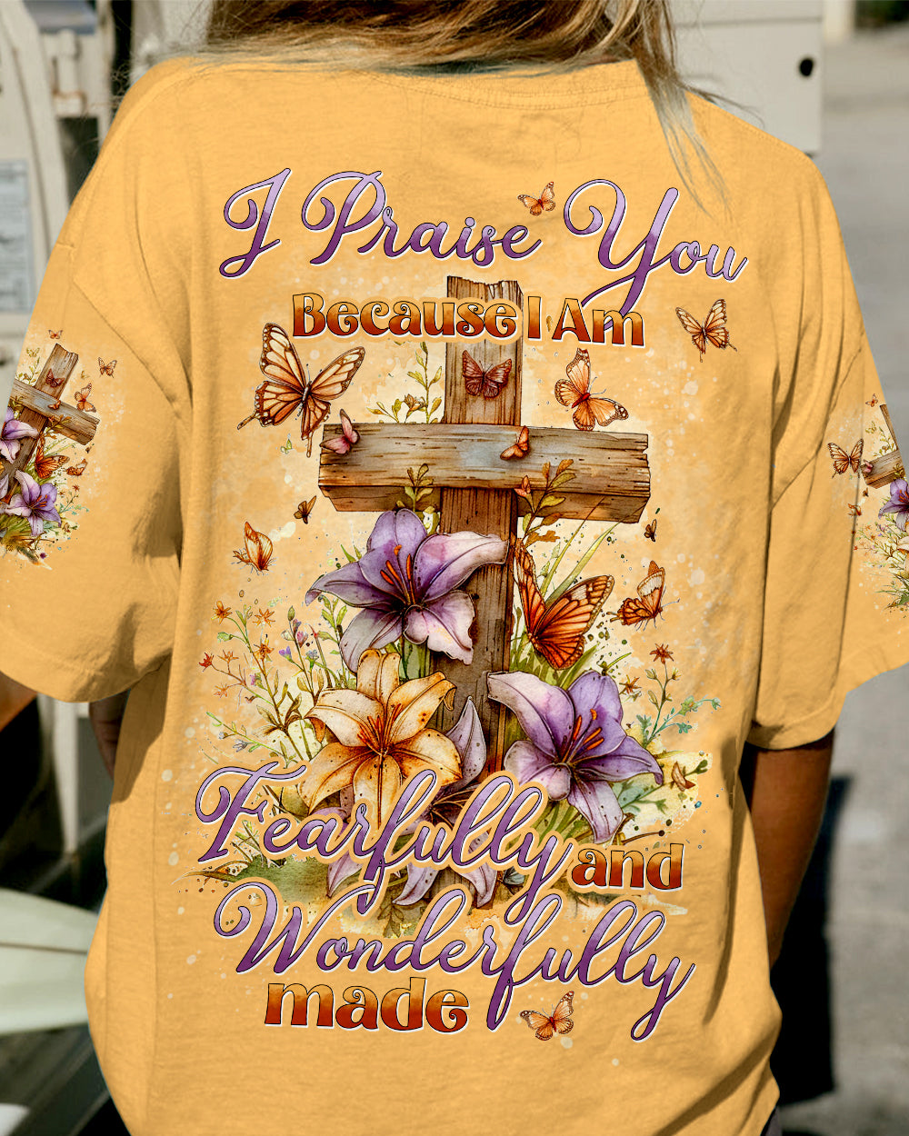 Fearfully And Wonderfully Made Women's All Over Print Shirt - Tyhi2503243