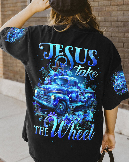 Jesus Take The Wheel Women's All Over Print Shirt - Tytd1503243